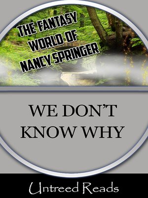 cover image of We Don't Know Why